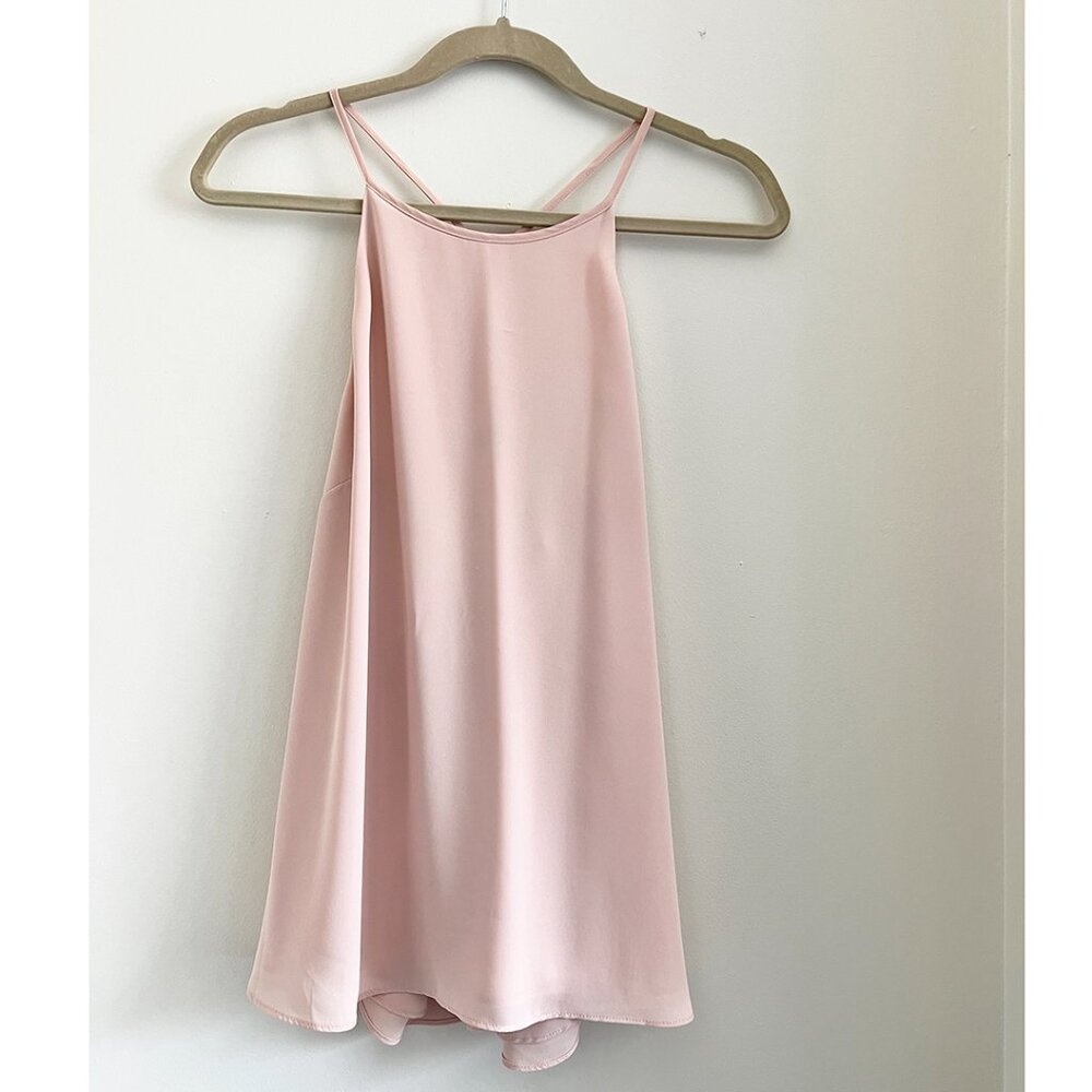 RW & Co,- Crepe Tank - Light Pink - Size Large